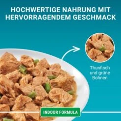 Purina ONE Indoor Formula Mit Thunfisch & Grünen Bohnen 26x85g 17 Purina ONE Indoor Formula Mit Thunfisch & Grünen Bohnen 26x85g -SHEBA Verkäufe 015205ec8580c13acff07606ebc264979db155ee 1099273 de DE purina one 5