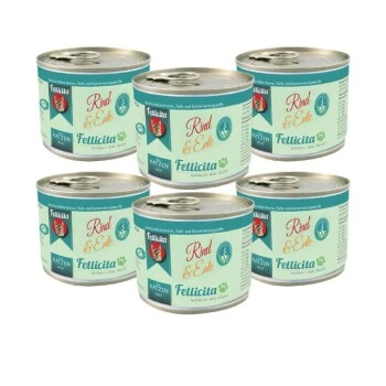 Fellicita Rind & Ente 6x 200g 2 Fellicita Rind & Ente 6x 200g – Bild 2