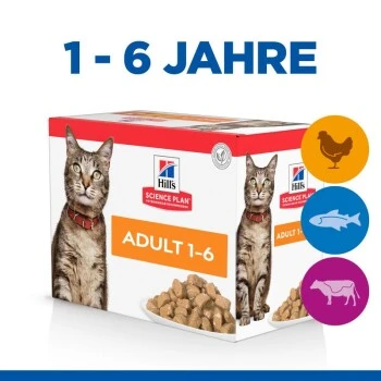 Hill's Science Plan Adult Huhn, Seefisch & Rind 12x85 G 2 Hill's Science Plan Adult Huhn, Seefisch & Rind 12x85 G – Bild 2