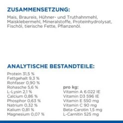 Hill's Science Plan Sterilised Mature Adult 7+ Mit Huhn 1,5 Kg -SHEBA Verkäufe 862b47e8168a81c8a588e85040b0739ef0210721 52742935300 5