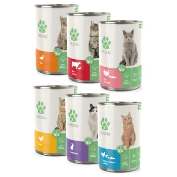 Fellicita Mixpaket Nr. 4 Große Vielfalt 6x 400g 1 Fellicita Mixpaket Nr. 4 Große Vielfalt 6x 400g