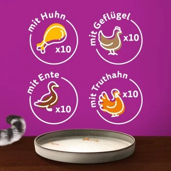 Whiskas Pure Delight Mega Pack Geflügel Ragout In Gelee 40 X 85g 2 Whiskas Pure Delight Mega Pack Geflügel Ragout In Gelee 40 X 85g – Bild 2