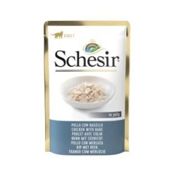 Schesir Adult 20x85g Huhn Mit Seehecht