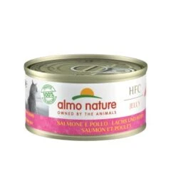 Almo Nature HFC Jelly 24x70g Lachs Und Huhn