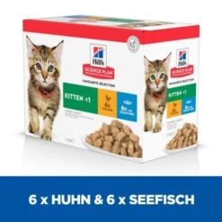 Hill's Science Plan Kitten Multipack Mit Huhn Und Seefisch 12x85 G -SHEBA Verkäufe e35e003d7953d268e4d7faa01f4ebc88bd9f0d6b 52742211503 3