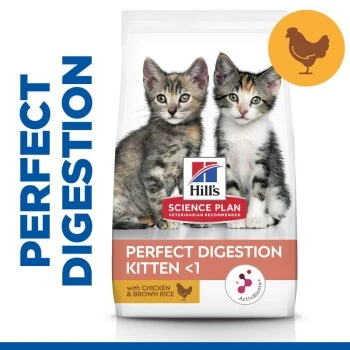 Hill's Science Plan Perfect Digestion Kitten Mit Huhn Und Reis 1,5 Kg 4 Hill's Science Plan Perfect Digestion Kitten Mit Huhn Und Reis 1,5 Kg – Bild 4