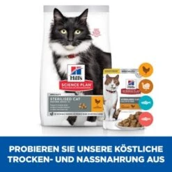 Hill's Science Plan Sterilised Mature Adult 7+ Mit Huhn 1,5 Kg -SHEBA Verkäufe fa5f368ec2609de848f55924faeeaa1e2b69a967 52742935300 7